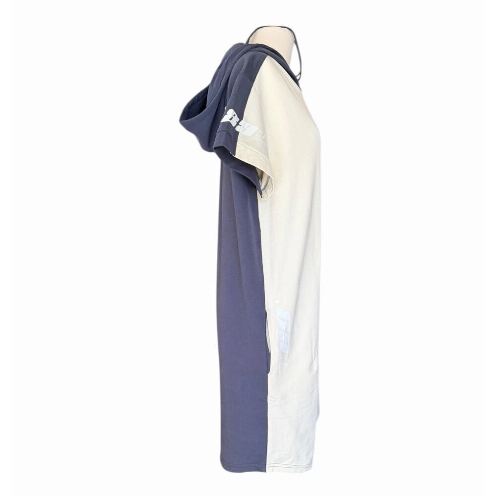 G-Star RAW Sobiru Hoodie Sweat Dress XS NWT Colorblock Short Sleeve Streetwear - Picture 7 of 16